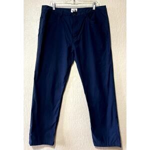 The North Face Men's Straight Legs Blue Chino Casual Pants Dark Academia 36 x 28